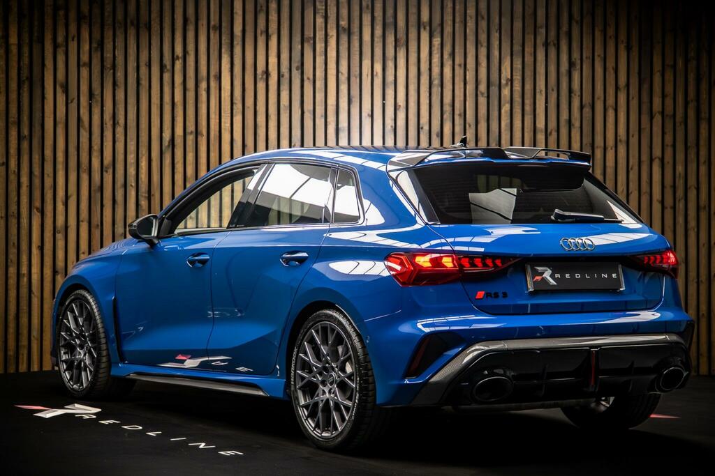 Audi RS3 2.5 Tfsi Carbon Black Sportback S Tronic Quattro E Blue #3