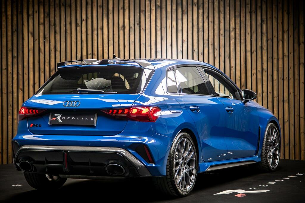 Audi RS3 2.5 Tfsi Carbon Black Sportback S Tronic Quattro E Blue #4