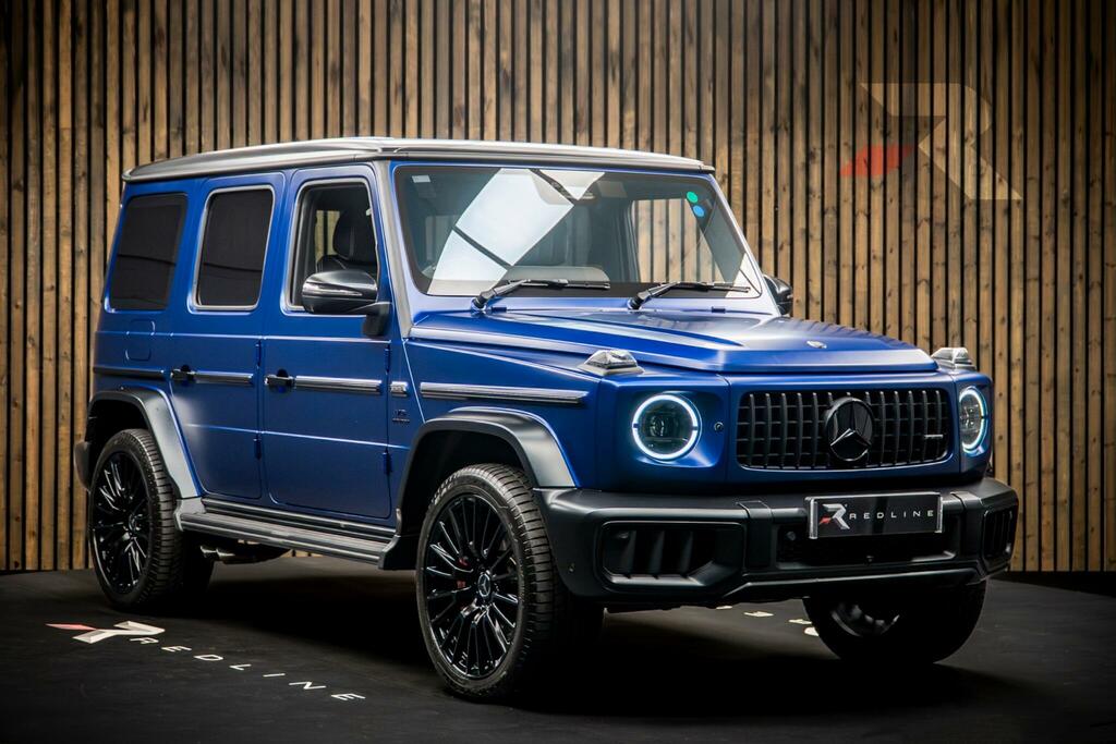 Mercedes-Benz G Class 4.0 G63 V8 Biturbo Mhev Amg Magno Edition Spds9gt Blue