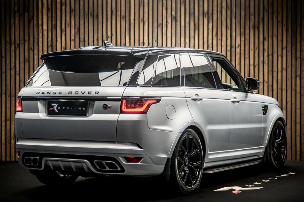 Land Rover Range Rover Sport 5.0 P575 V8 Svr 4Wd Euro 6 Ss Silver #3