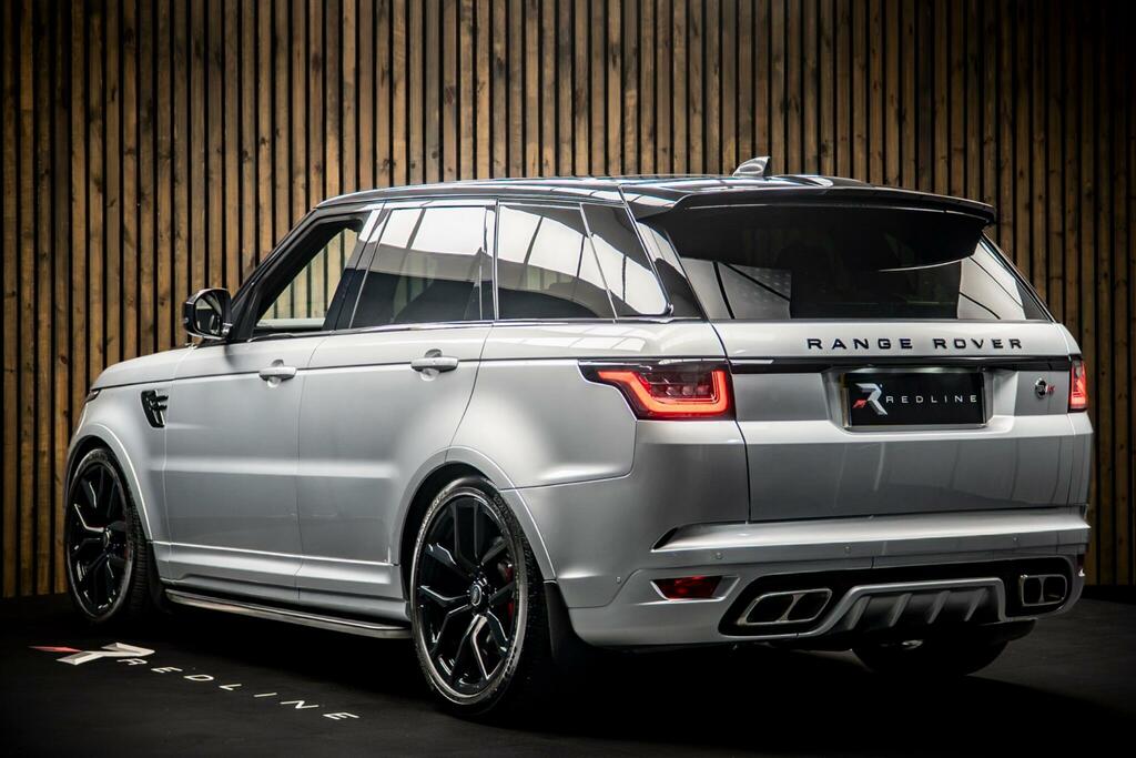Land Rover Range Rover Sport 5.0 P575 V8 Svr 4Wd Euro 6 Ss Silver #4