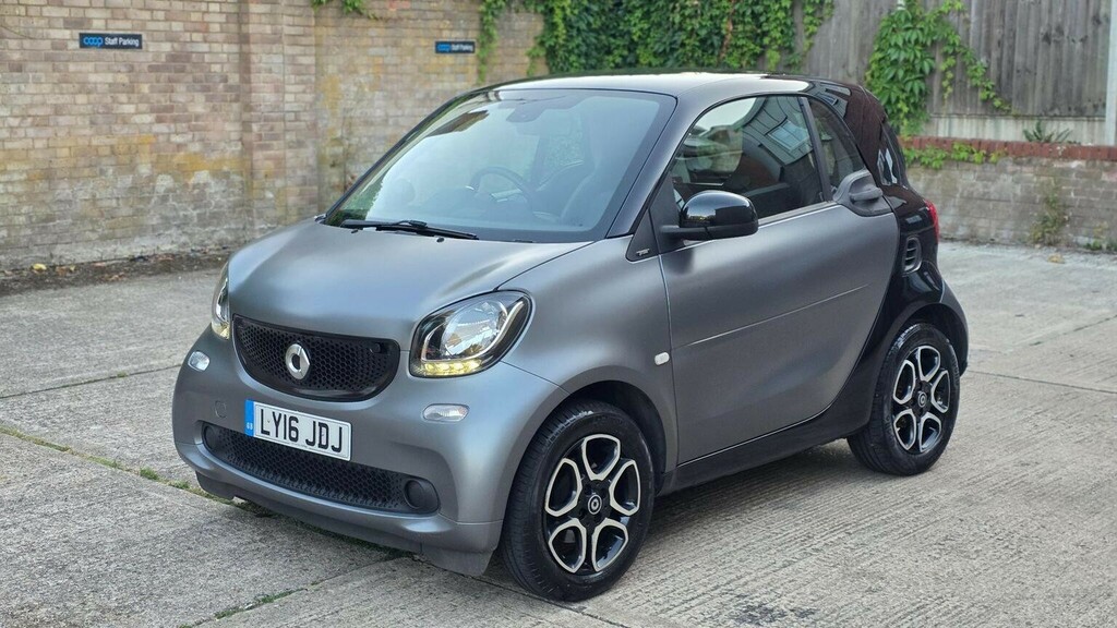 Smart Fortwo Coupe 0.9T Prime Premium Coupe Twinamic Eur Black #10