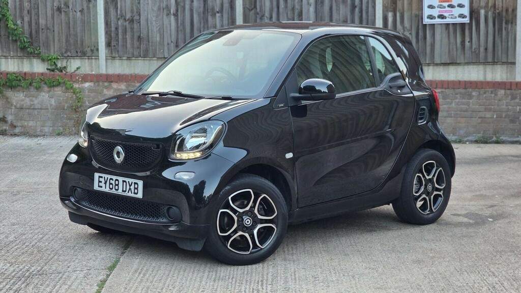 Smart Fortwo Coupe Coupe 0.9T Prime Premium Twinamic Euro 6 Ss 2 Black