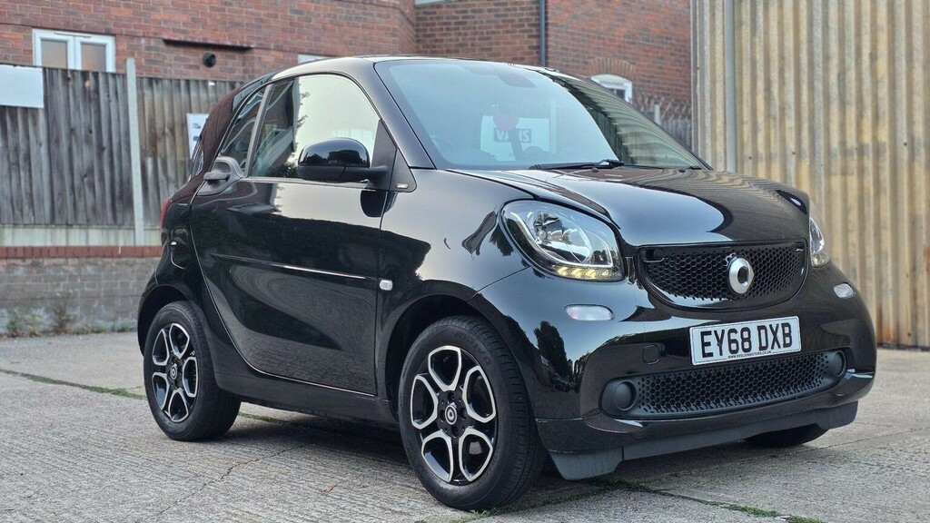 Smart Fortwo Coupe Coupe 0.9T Prime Premium Twinamic Euro 6 Ss 2 Black #4