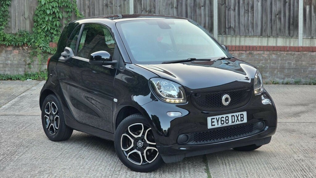 Smart Fortwo Coupe Coupe 0.9T Prime Premium Twinamic Euro 6 Ss 2 Black #2