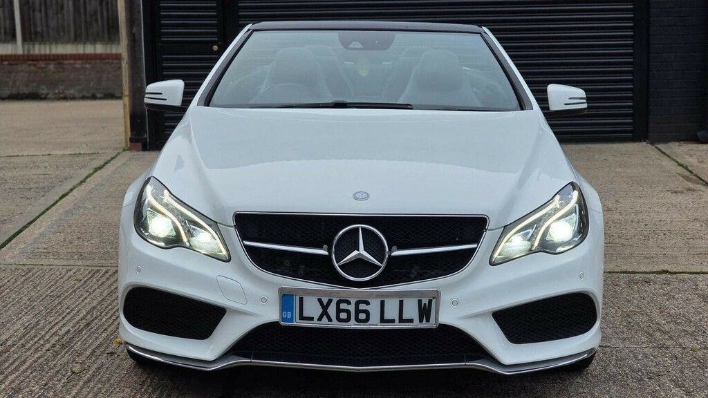 Mercedes-Benz E Class 2.1 E220d Amg Line Edition Cabriolet G-tronic Eur White #3