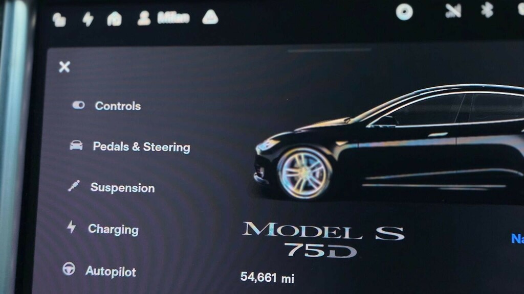 Tesla Model S 75D Dual Motor 4Wd Red #20