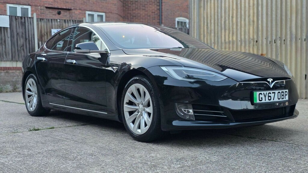Tesla Model S Hatchback 75D Dual Motor 4Wd 201767 Black #4