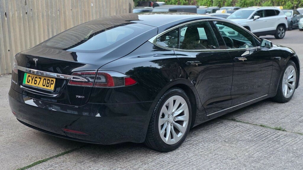 Tesla Model S Hatchback 75D Dual Motor 4Wd 201767 Black #6