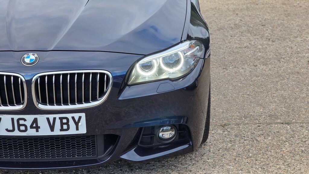 BMW 5 Series 520D Se White #97