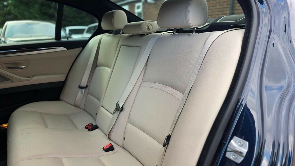 BMW 5 Series 520D Se White #47