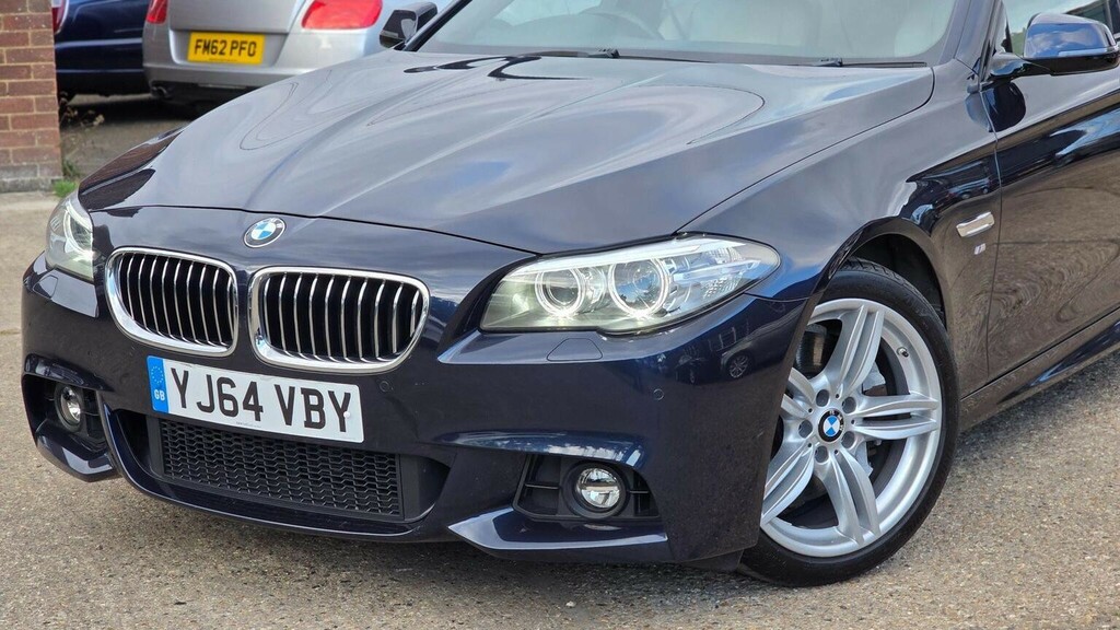 BMW 5 Series 520D Se White #17