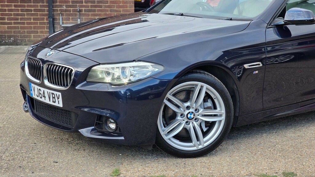 BMW 5 Series 520D Se White #16