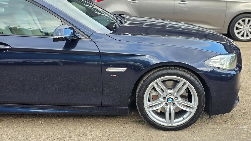 BMW 5 Series 520D Se White #12