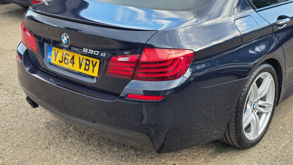 BMW 5 Series 520D Se White #30