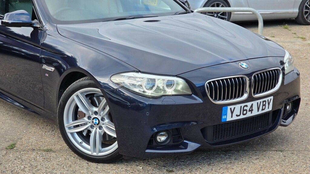 BMW 5 Series 3.0 530D M Sport Euro 6 Ss Blue #6