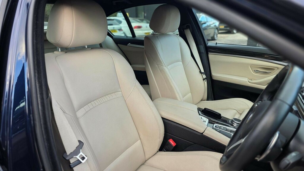 BMW 5 Series 520D Se White #41