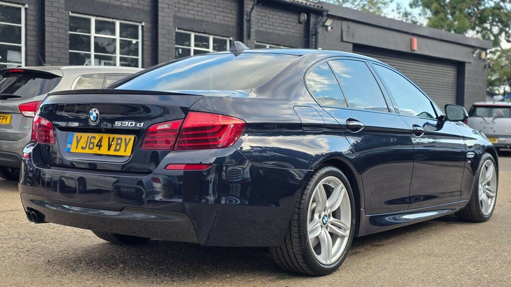 BMW 5 Series 520D Se White #29