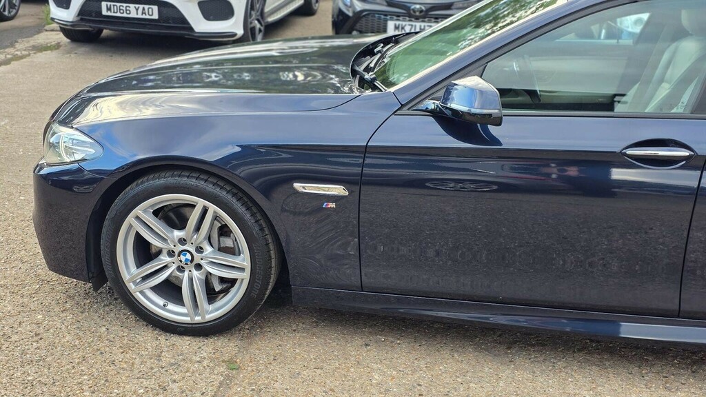 BMW 5 Series 520D Se White #23
