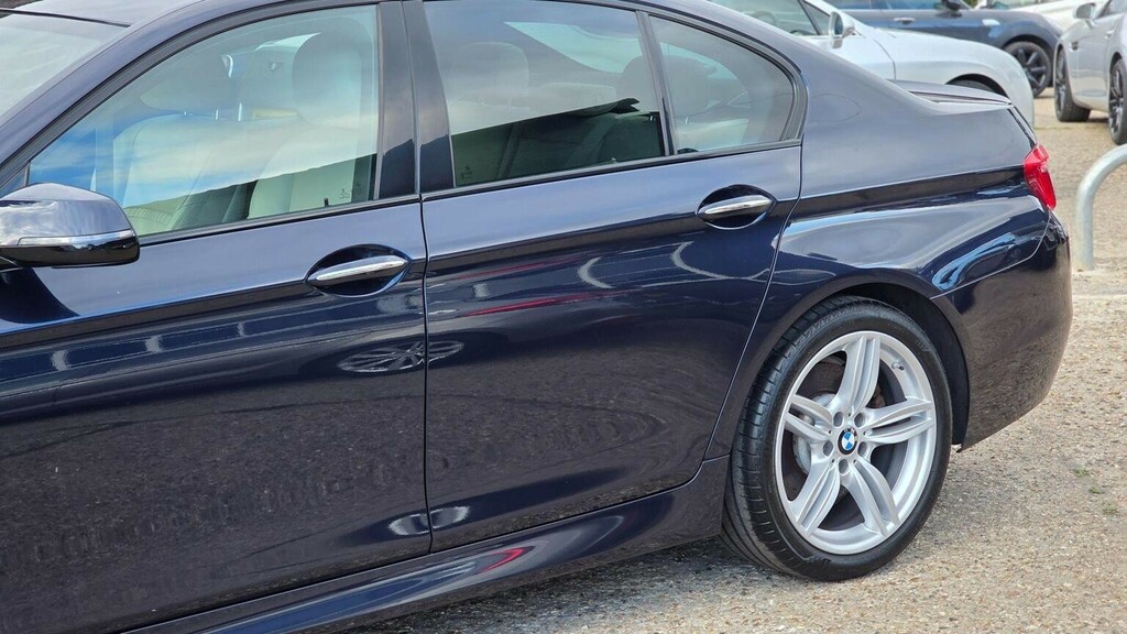 BMW 5 Series 520D Se White #20