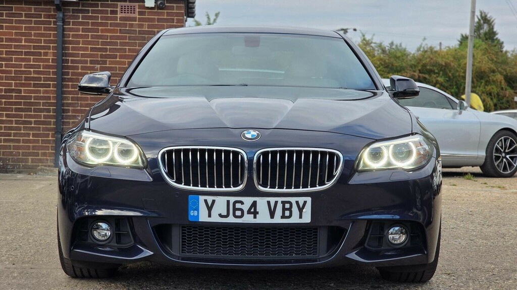 BMW 5 Series 520D Se White #14
