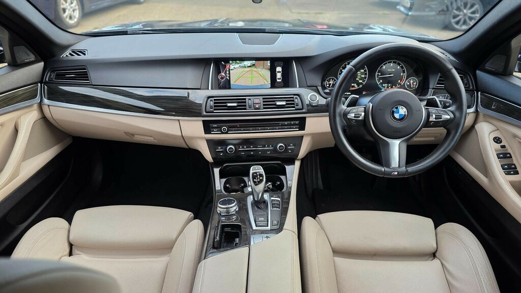 BMW 5 Series 520D Se White #35