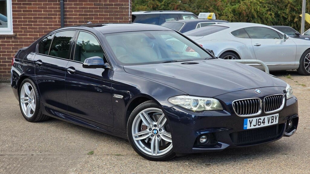 BMW 5 Series 3.0 530D M Sport Euro 6 Ss Blue