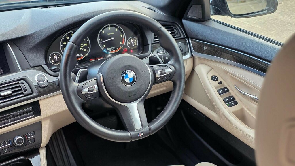 BMW 5 Series 520D Se White #87