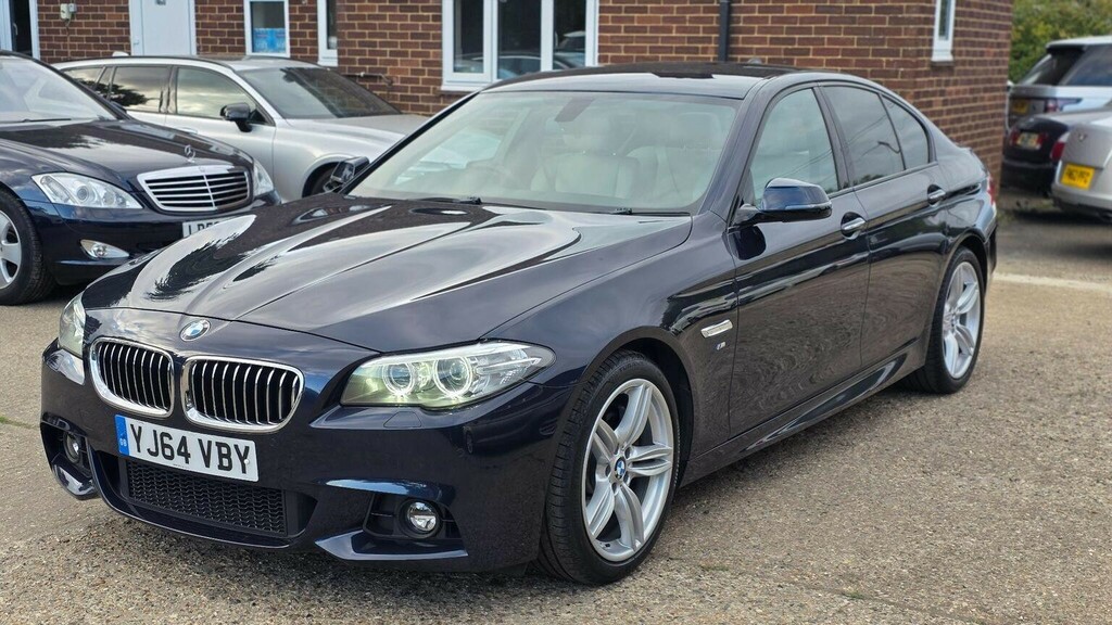 BMW 5 Series 520D Se White #18