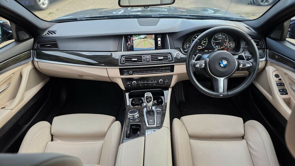 BMW 5 Series 520D Se White #36