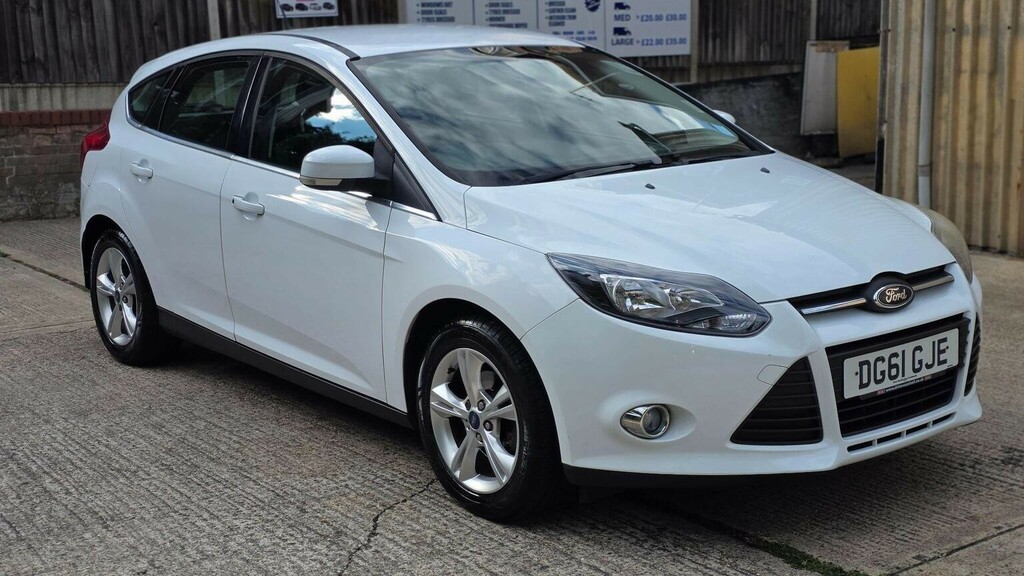 Ford Focus 1.6 Zetec Euro 5 White #4