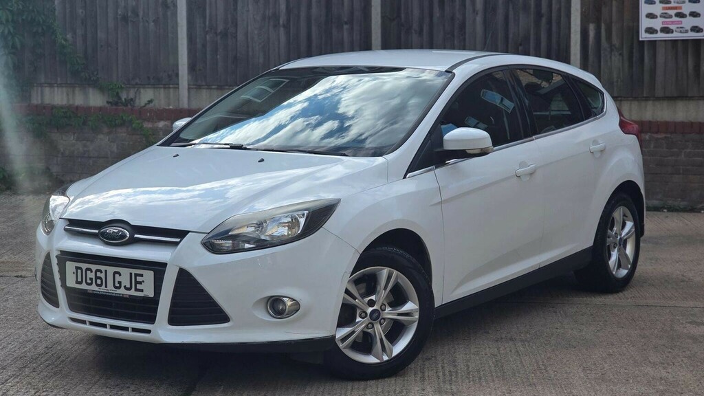 Ford Focus 1.6 Zetec Euro 5 White #2