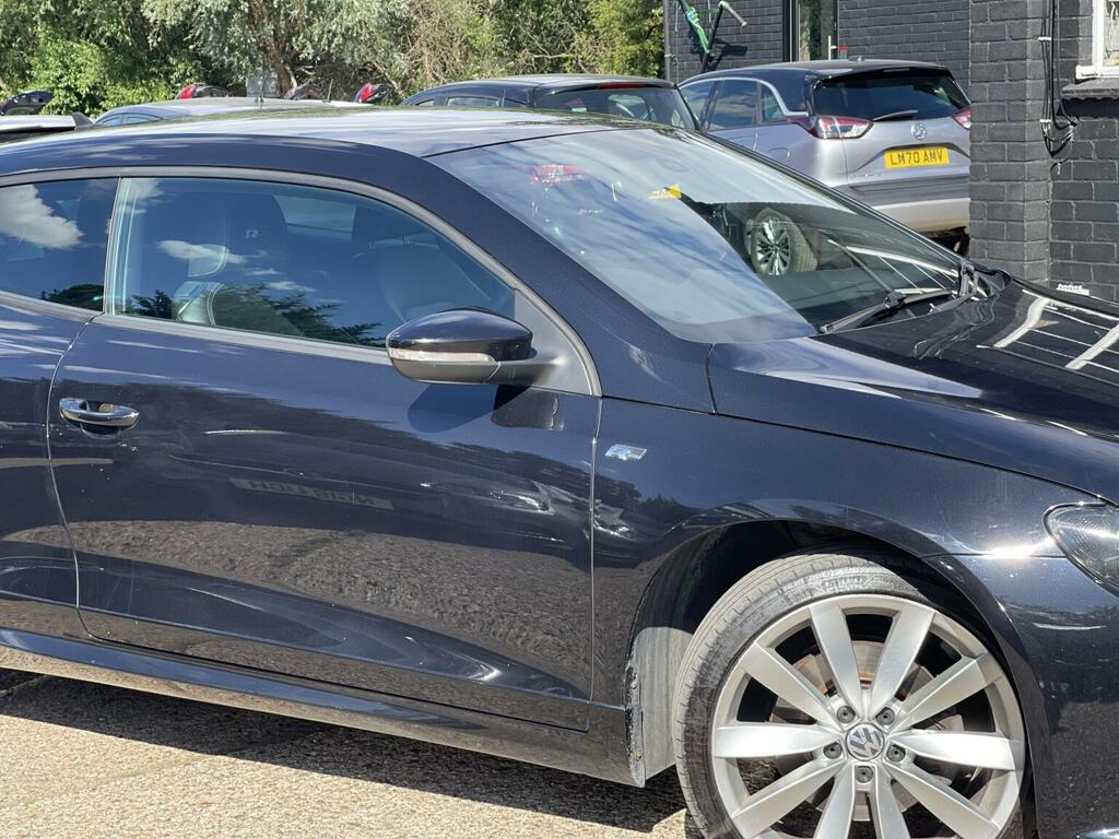 Volkswagen Scirocco 2.0 Tsi R-line Euro 5 Leather, Nav Black #6