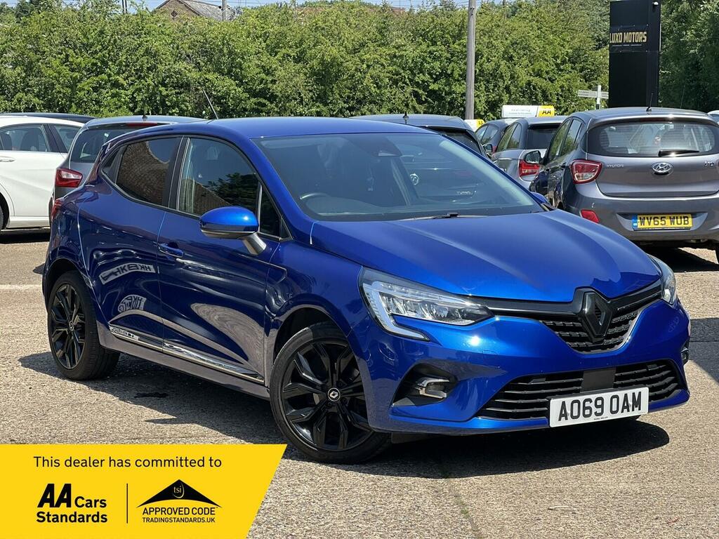 Renault Clio 1.0 Tce Iconic Euro 6 Ss A069OAM Blue