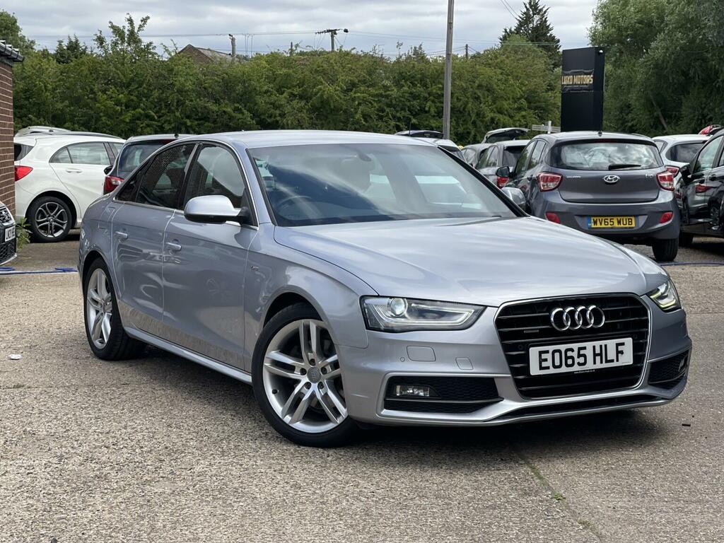 Audi A4 2.0 Tdi S Line S Tronic Quattro Euro 5 Ss E065HLF Silver #2