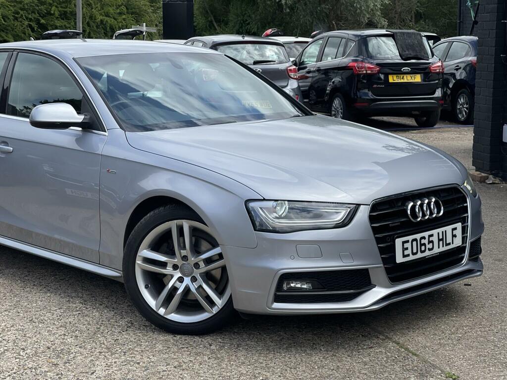 Audi A4 2.0 Tdi S Line S Tronic Quattro Euro 5 Ss E065HLF Silver #4