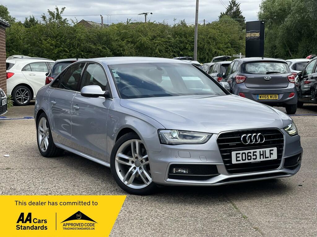 Audi A4 2.0 Tdi S Line S Tronic Quattro Euro 5 Ss Silver