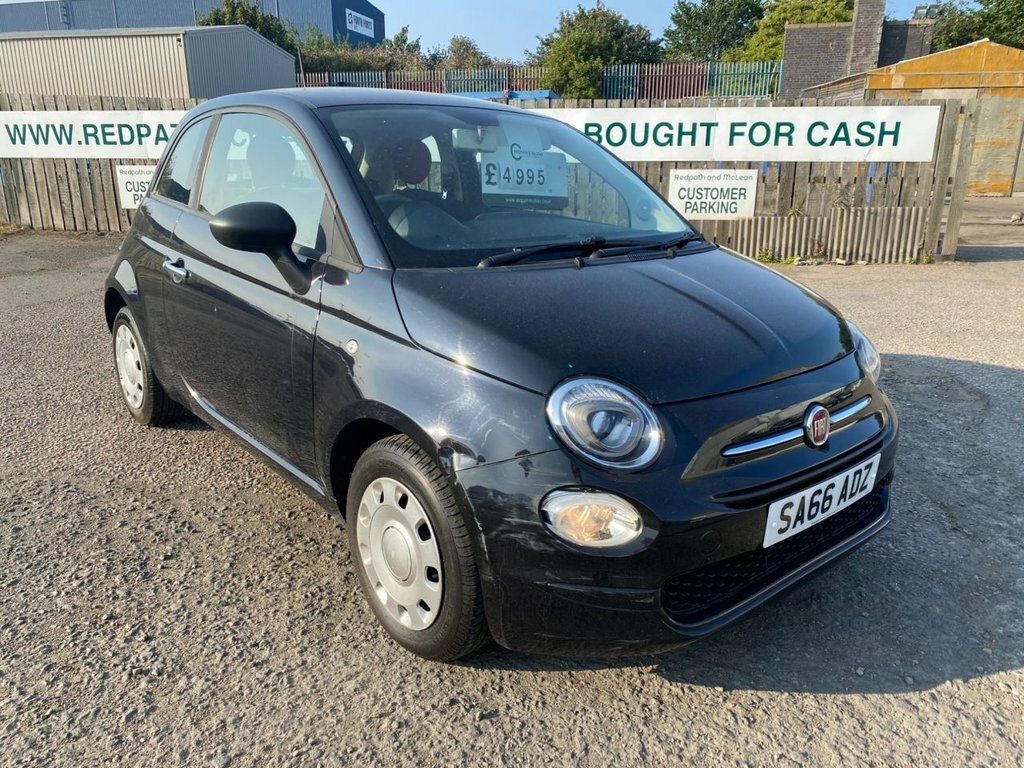 Fiat 500 1.2L Pop SA66ADZ Black #2