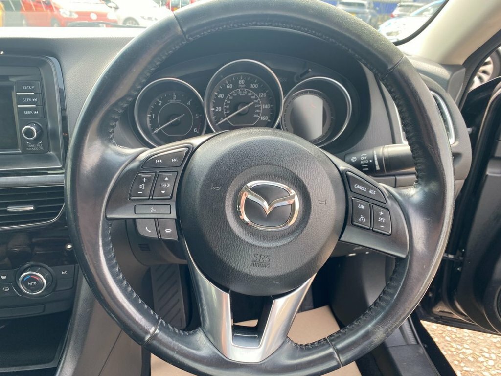 Mazda 6 Estate 2.2 Skyactiv-d Sport Nav Tourer Euro 6 Red #35
