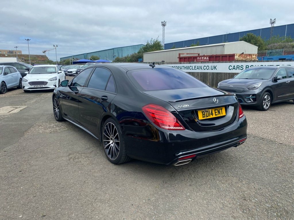 Mercedes-Benz S Class 4.7L Amg Line Black #5