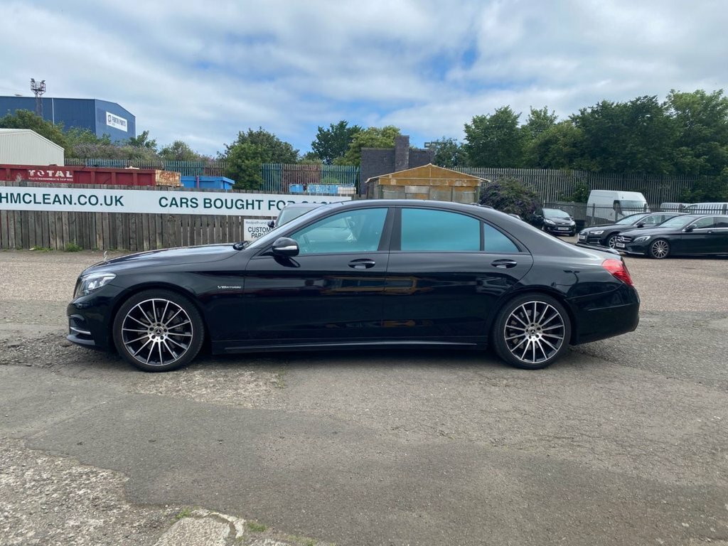 Mercedes-Benz S Class 4.7L Amg Line Black #4