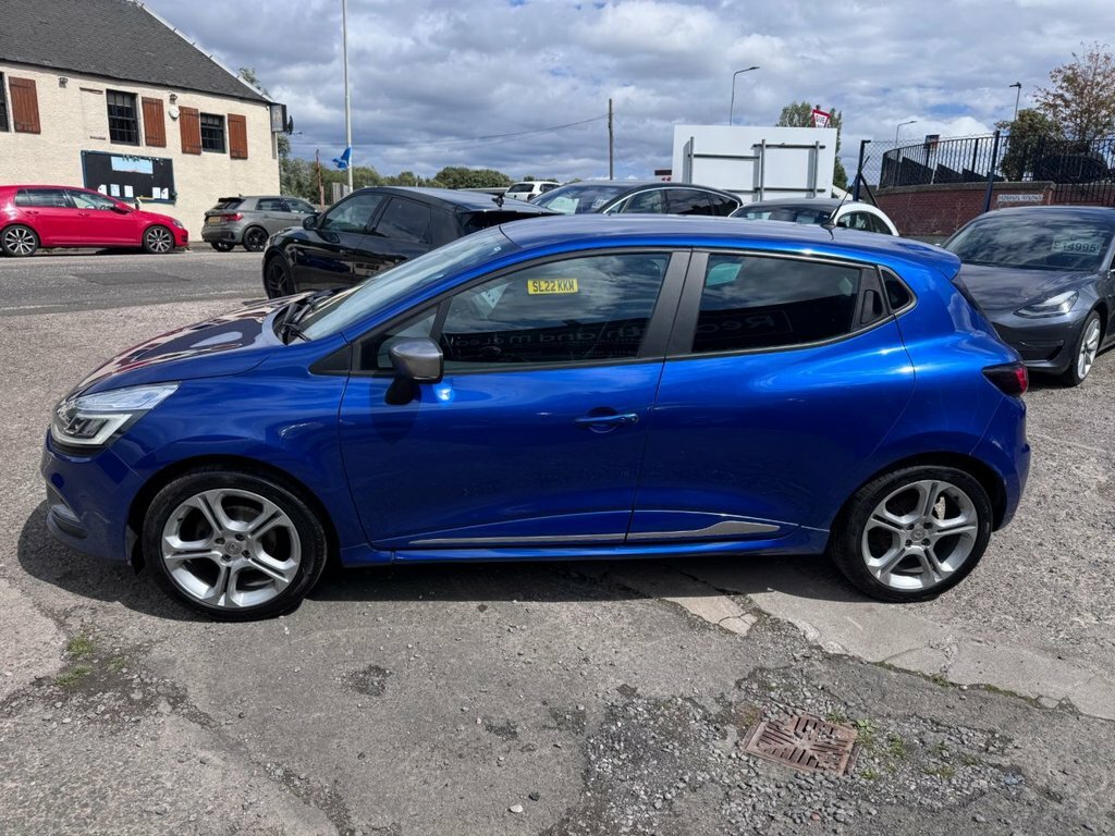 Renault Clio 0.9L Gt Line HS19GHJ Blue #4