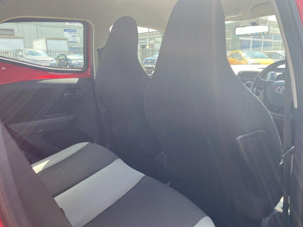 Toyota Aygo Hatchback Silver #19