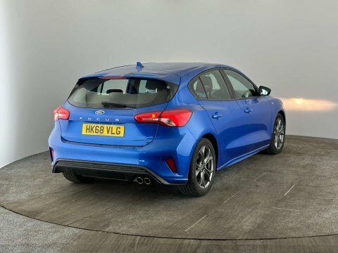 Ford Focus 2018 68 1.0 HK68VLG Blue #4