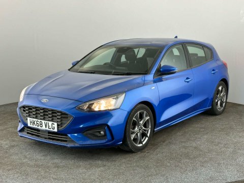 Ford Focus 2018 68 1.0 HK68VLG Blue #3