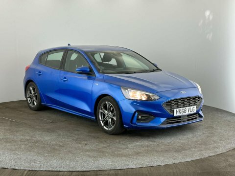 Ford Focus 2018 68 1.0 HK68VLG Blue