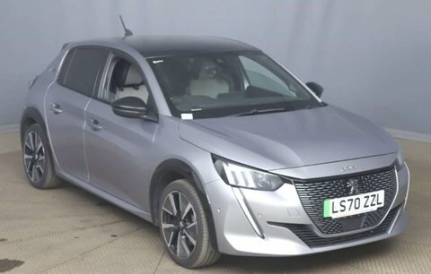 Peugeot e-208 2020 70 208 Grey