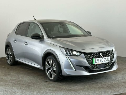 Peugeot e-208 2020 70 208 Grey