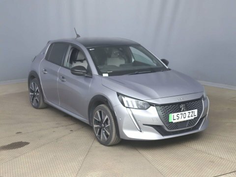 Peugeot e-208 2020 70 208 Grey