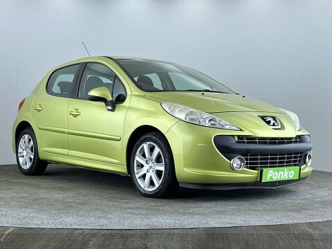 Peugeot 207 2009 09 1.6 Yellow